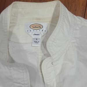 Talbots Ivory Petite Jacket